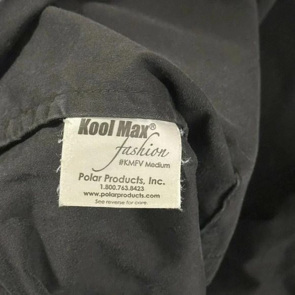 Kool Max Fashion #KMFV Icepack Cooling Vest Womens Size Medium NO ICEPACKS - Picture 7 of 7